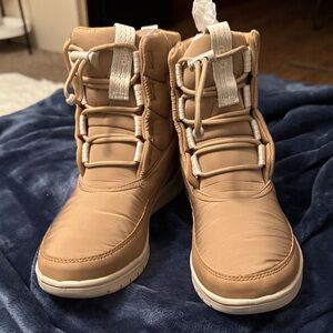 Ryka Tan Ankle Booties